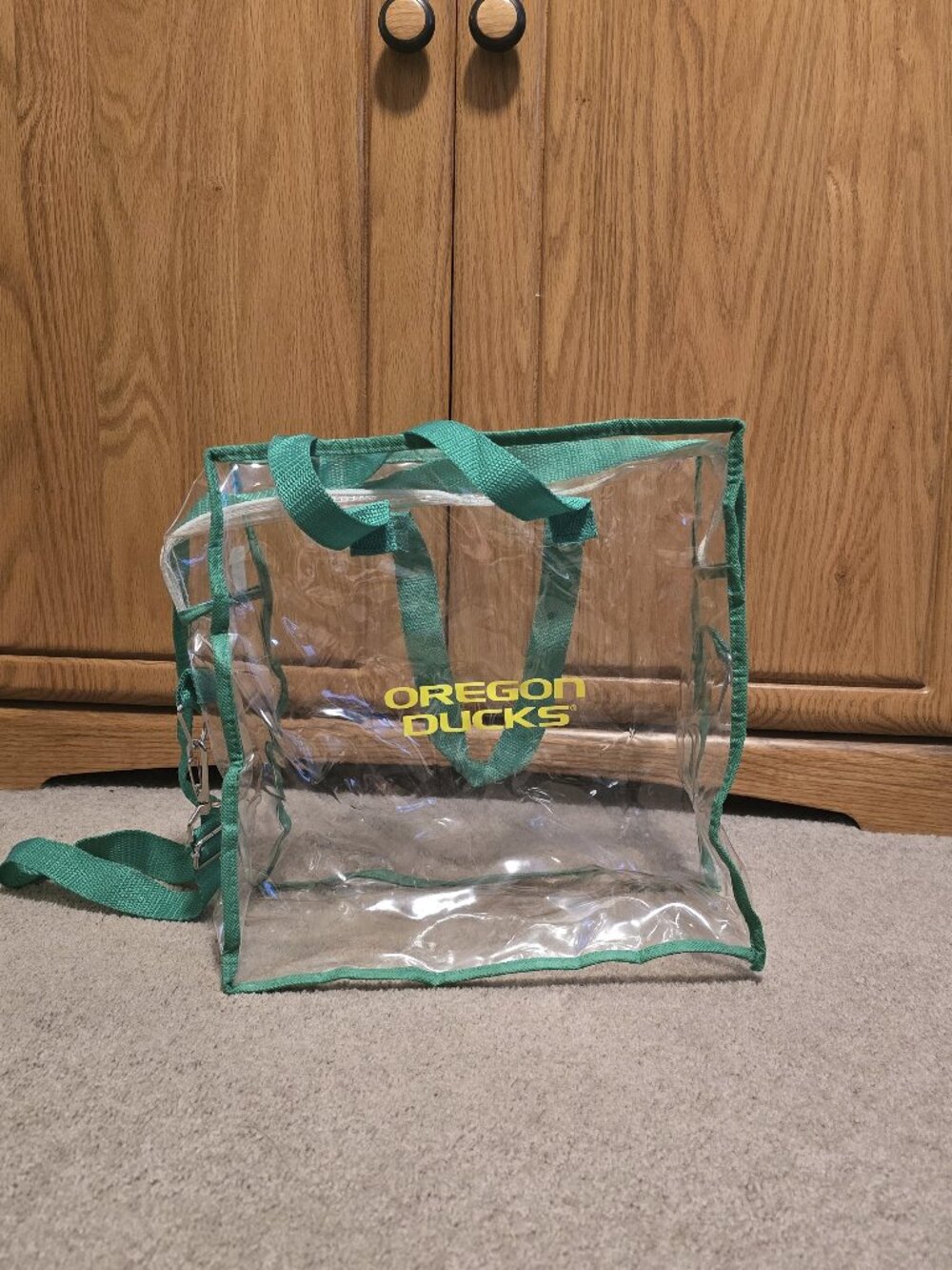Oregon Ducks Clear Stadium Bag / Tote